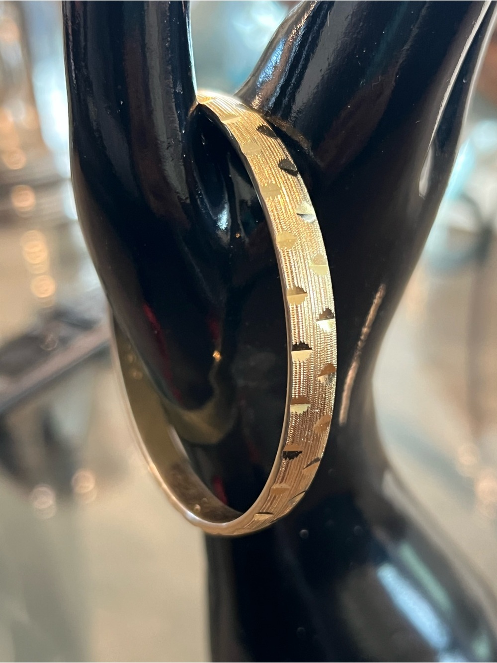 Monet Gold-Tone Textured Hoop Earrings - Gold